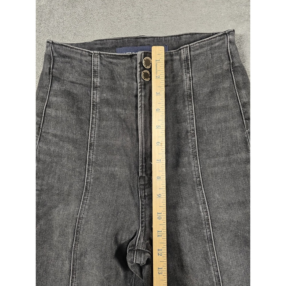 Veronica Beard Jeans Carson Ankle Flare High Rise Womens 26 Washed Black USA - Picture 9 of 11